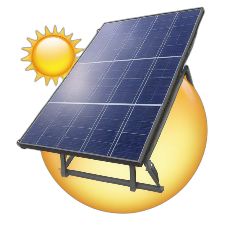 Solar panel emoji