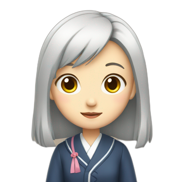 japanese school girl emoji