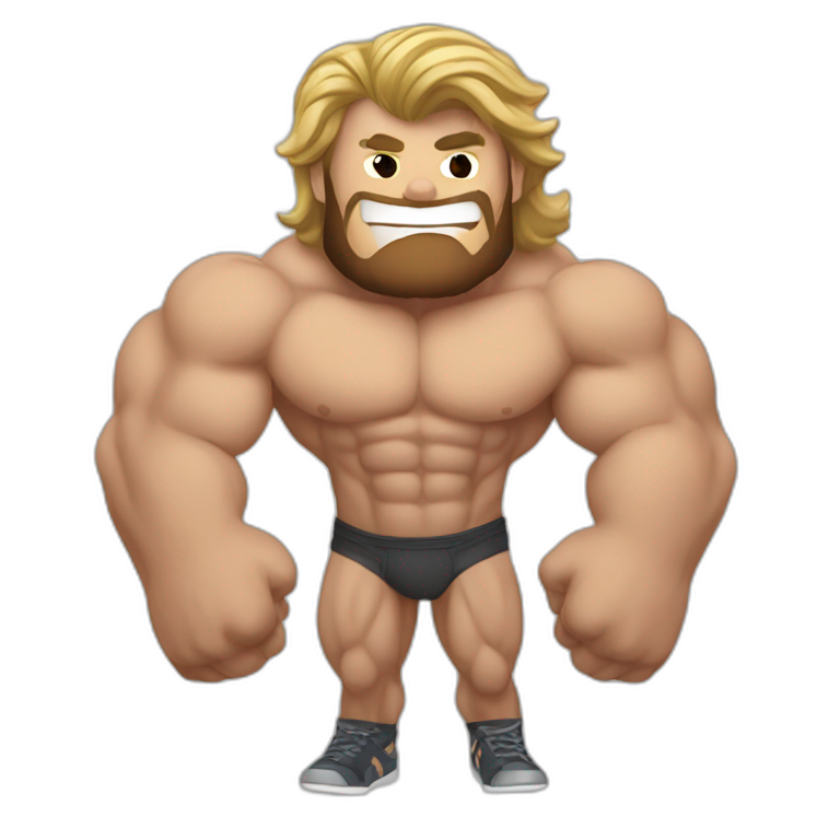 Chris Hemsworth Bodybuilder gigant lgbt emoji