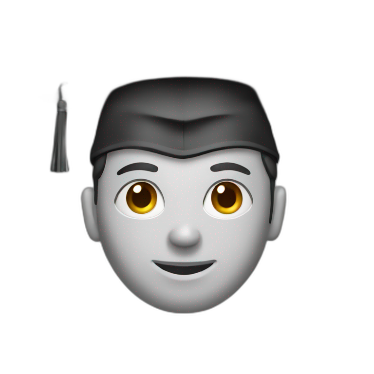 graduate student emoji