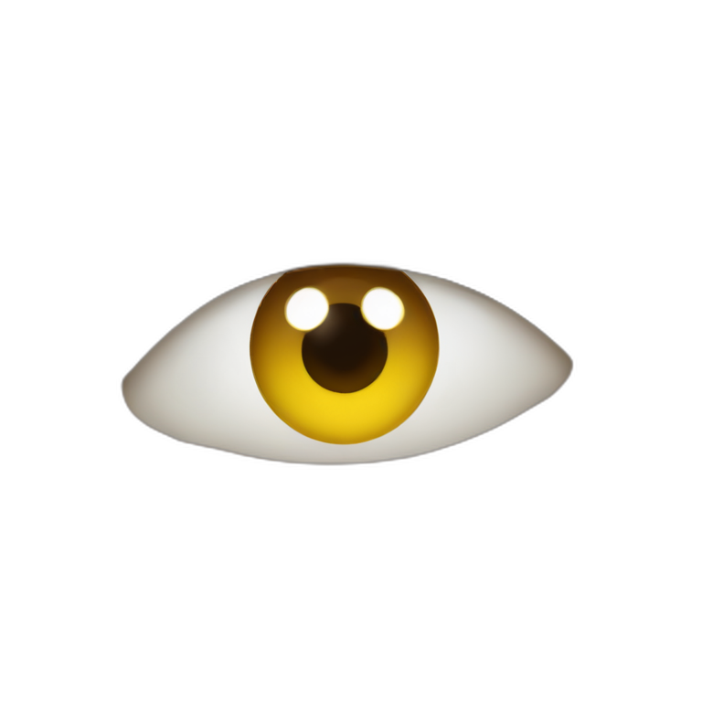 Beautiful sharp eyes emoji