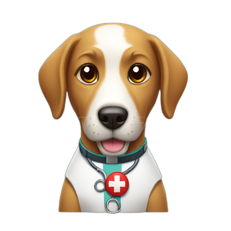 medic dog emoji