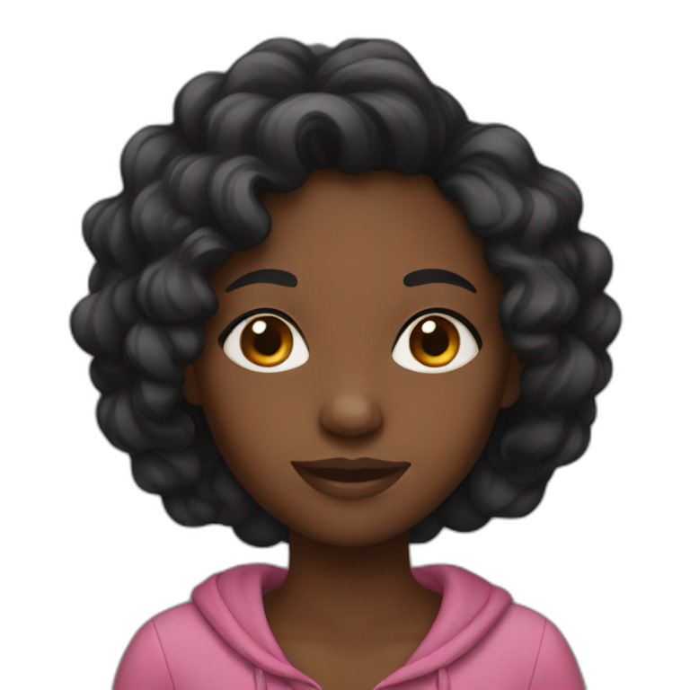 Black girl  emoji