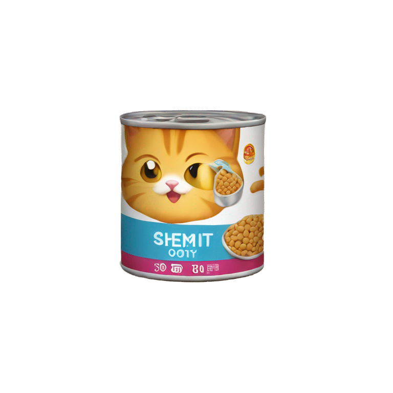 cat food can emoji