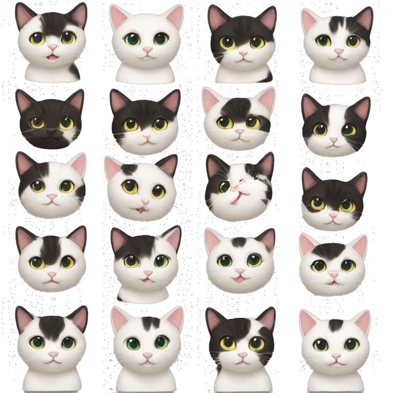 ten kittens emoji