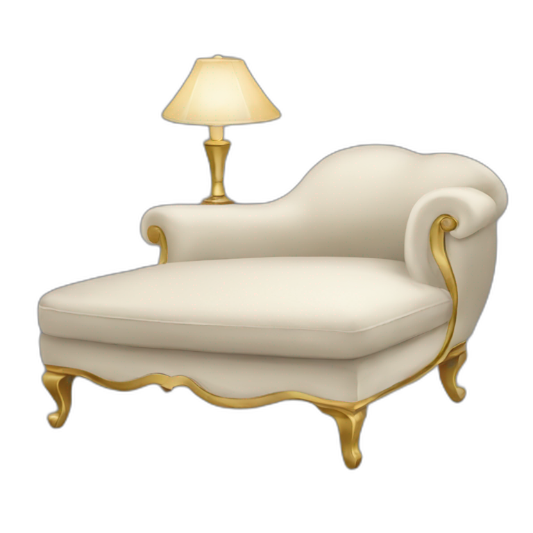 Lampe chaise emoji