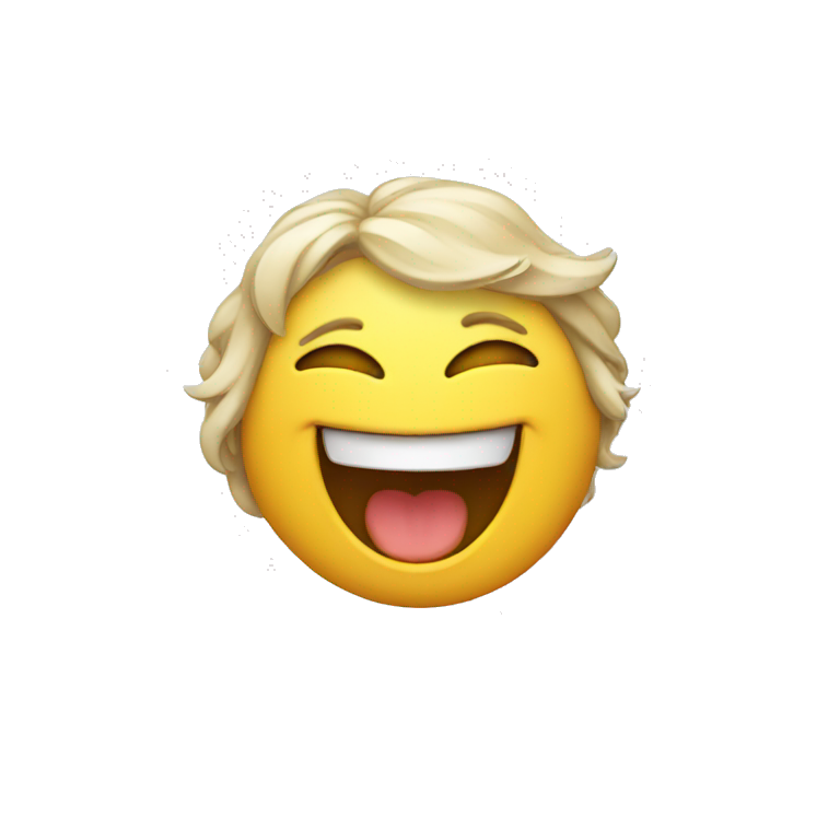 Laughing out loud emoji
