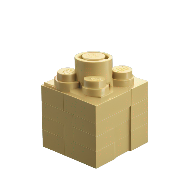 Lego block emoji
