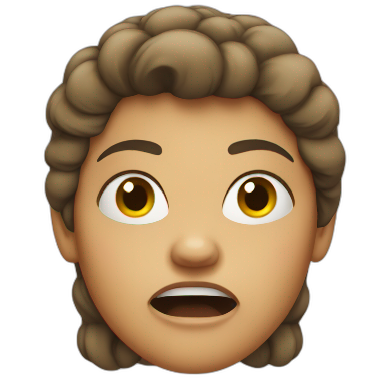Angry woman emoji