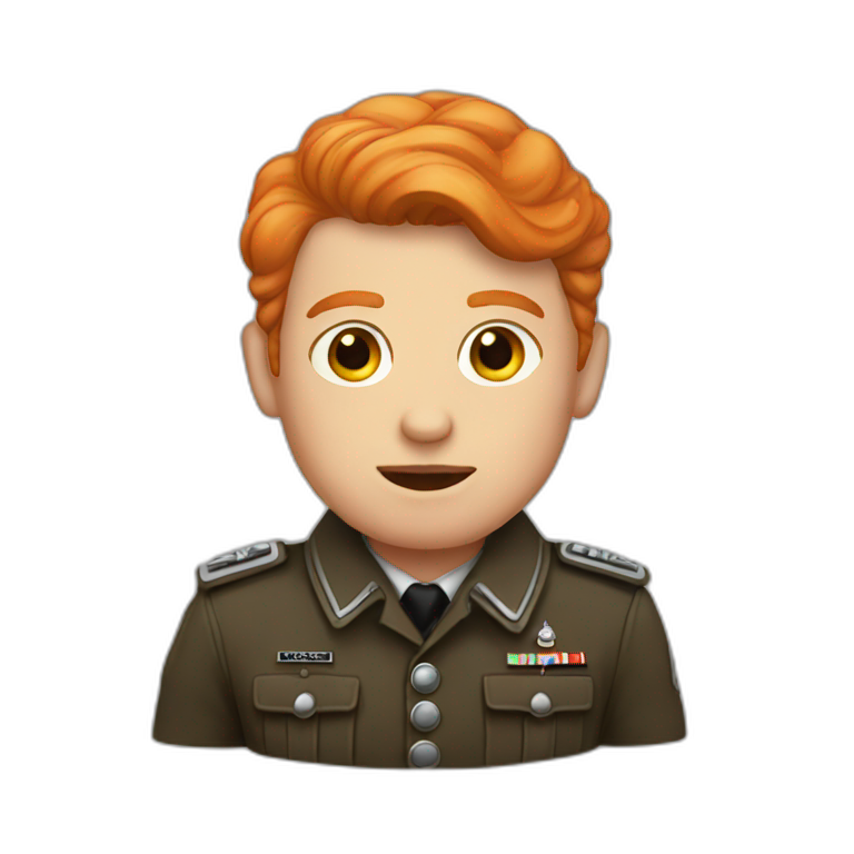 nazi ginger emoji