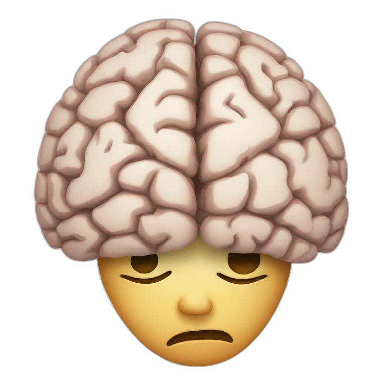 damaged brain emoji
