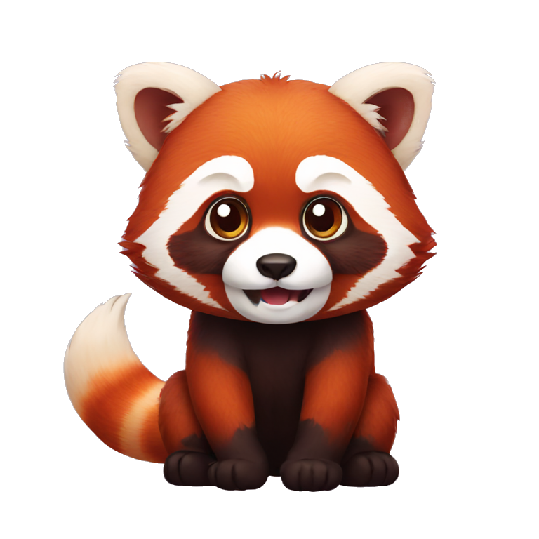 Red panda  emoji