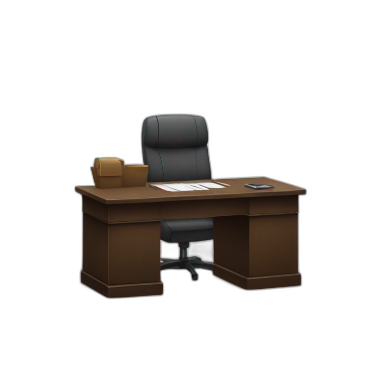 job interview desk emoji