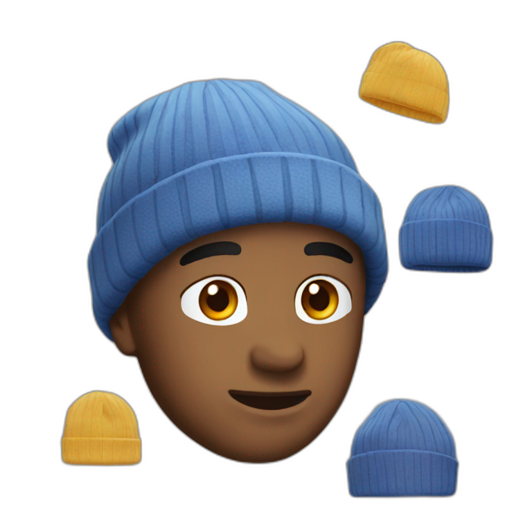 beanie emoji