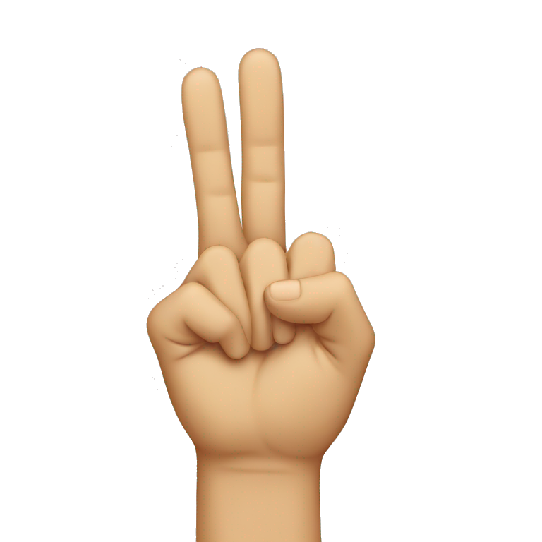 stylish hand sign emoji