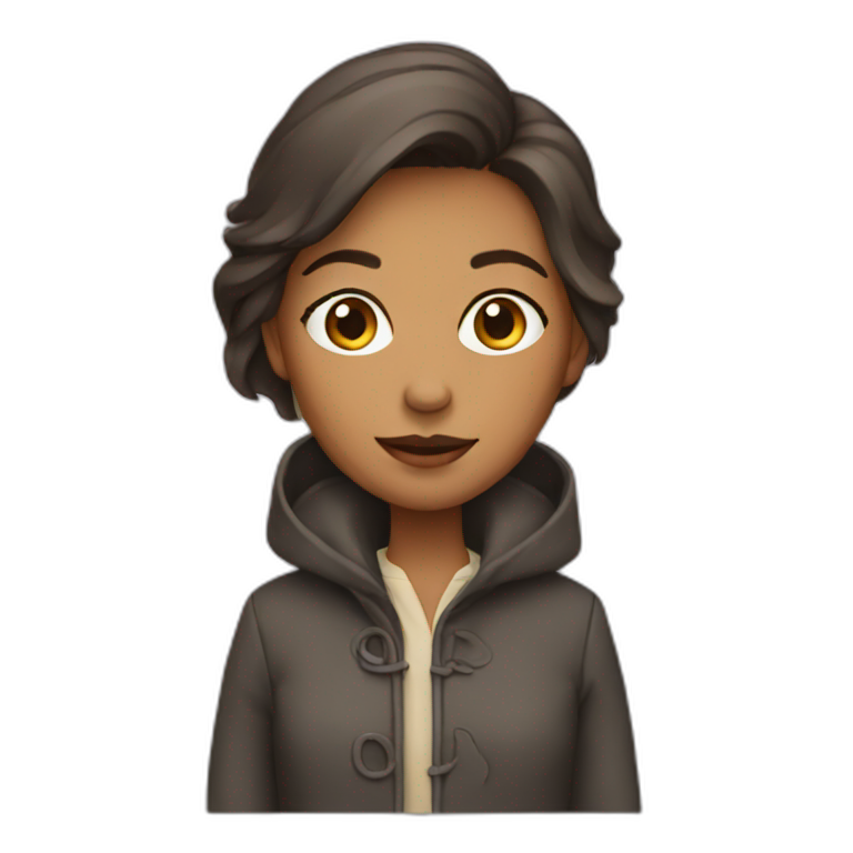 women-coat emoji