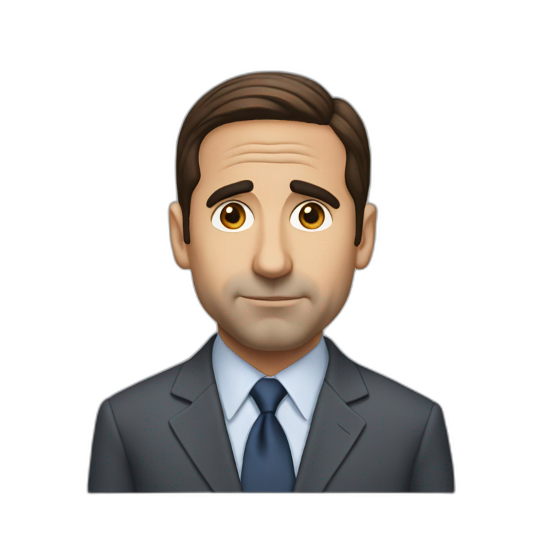 Michael scott from office emoji