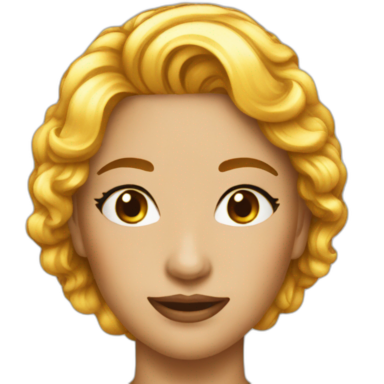 Sparkling woman emoji