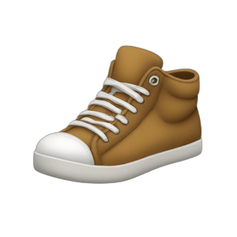 low plush shoe emoji