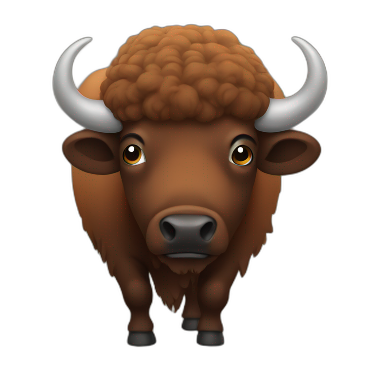 Bison emoji