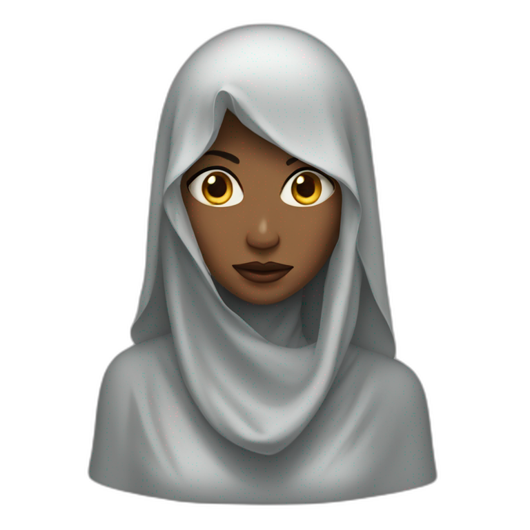 veiled woman emoji