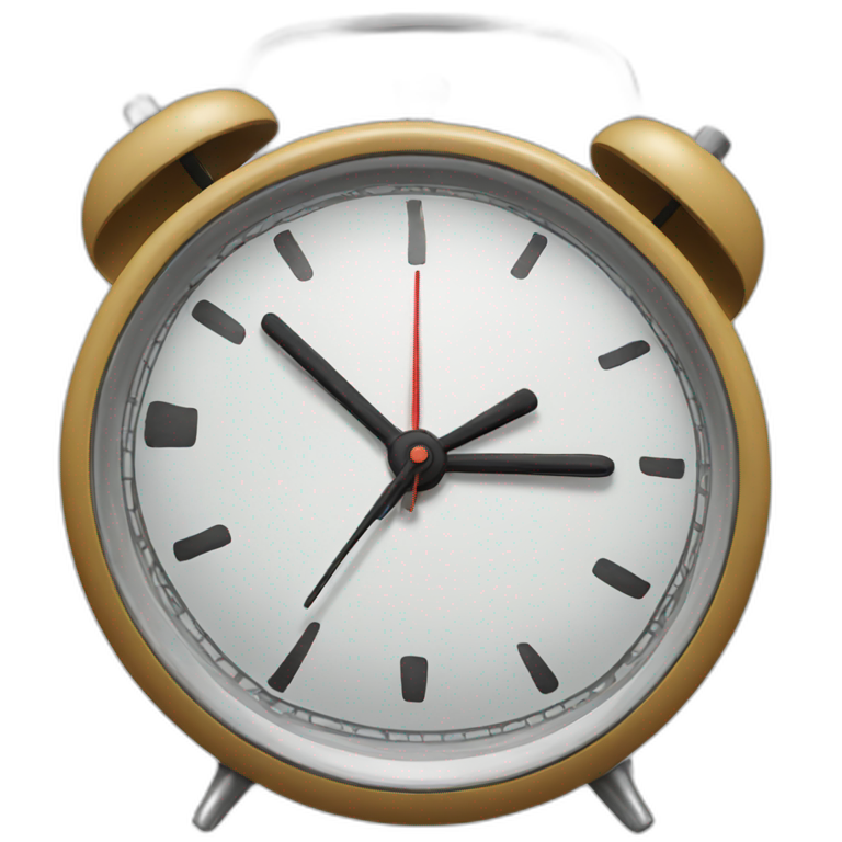 alarm clock emoji