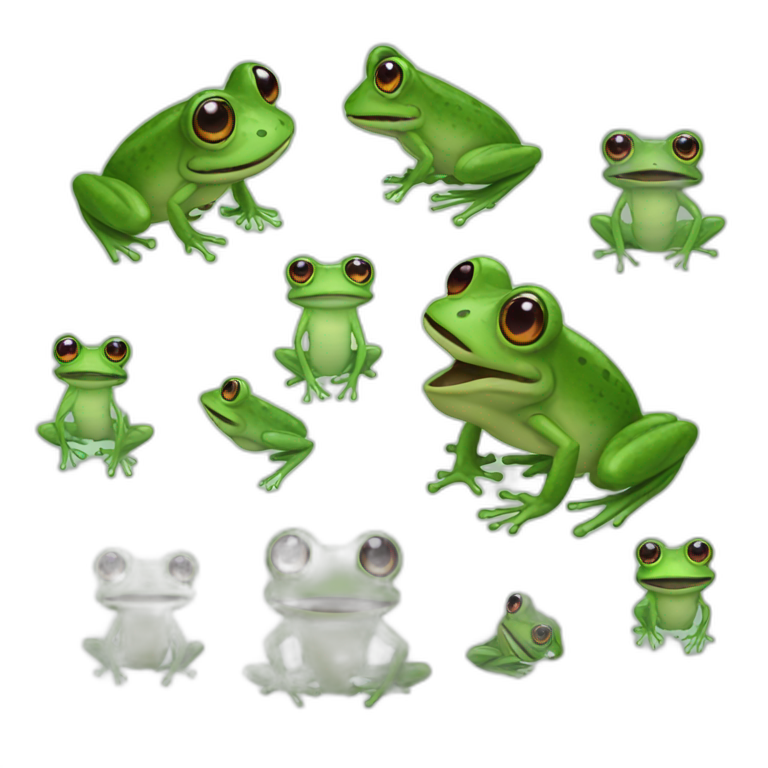 frog aliens emoji