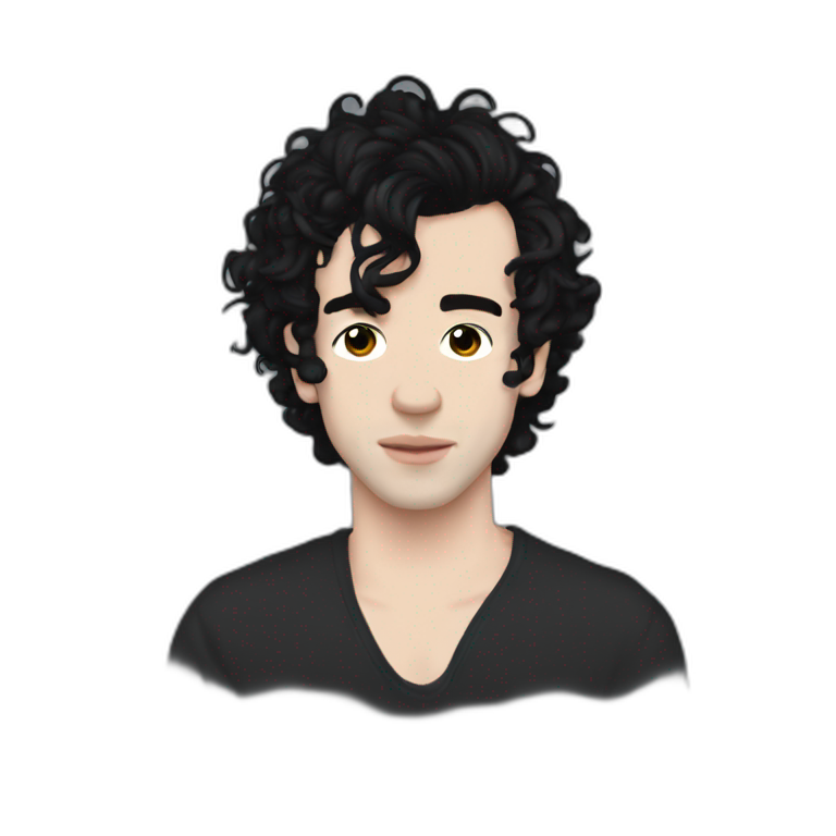 matty healy (the 1975) emoji