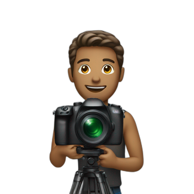 Camera man emoji