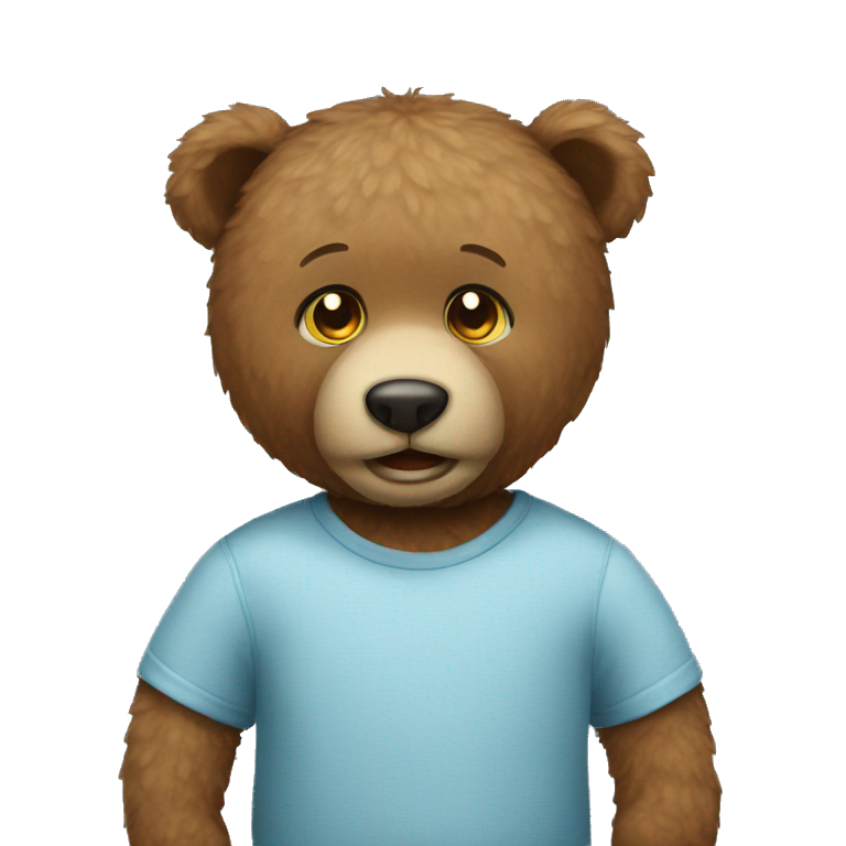Teddy bear emoji