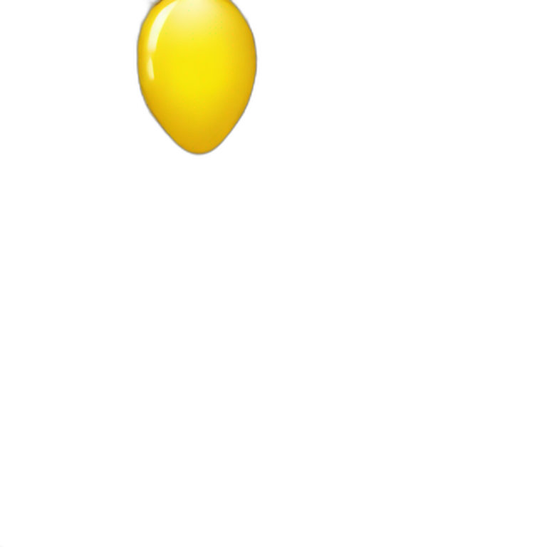 Emoji yellow Party birthday  emoji