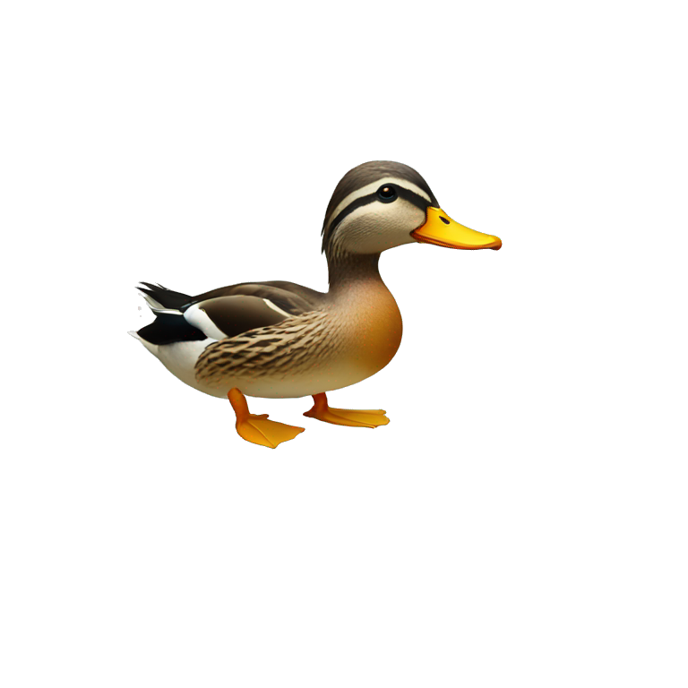 Duck on tv emoji