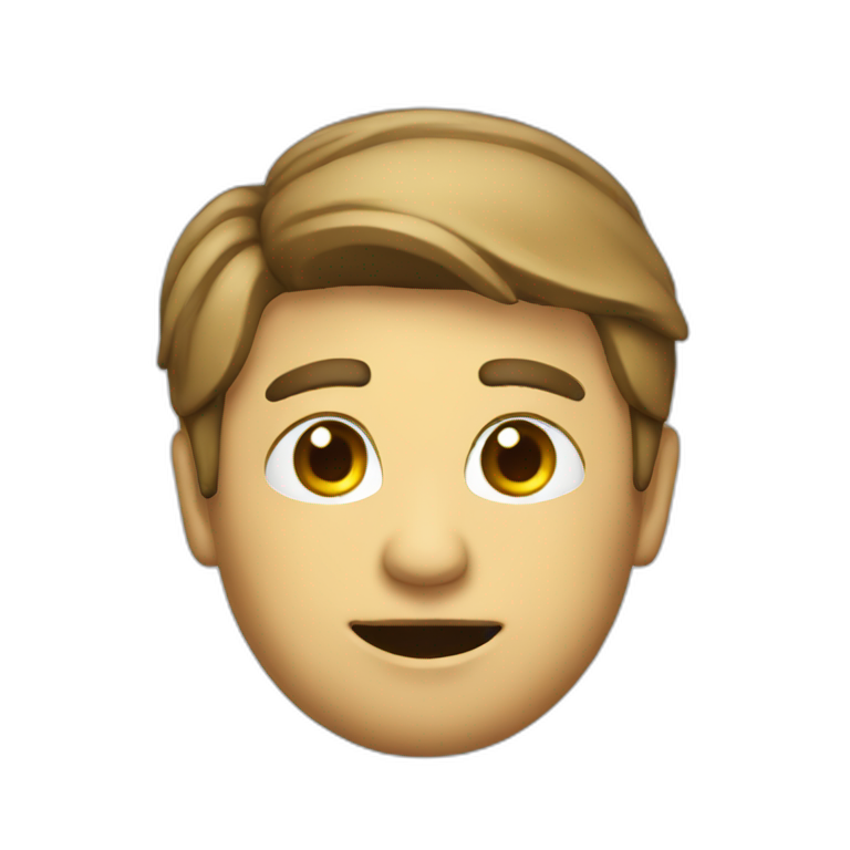 cabeza television con traje  emoji