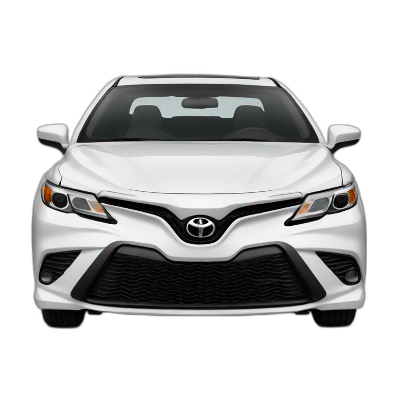 Toyota Camry front view emoji