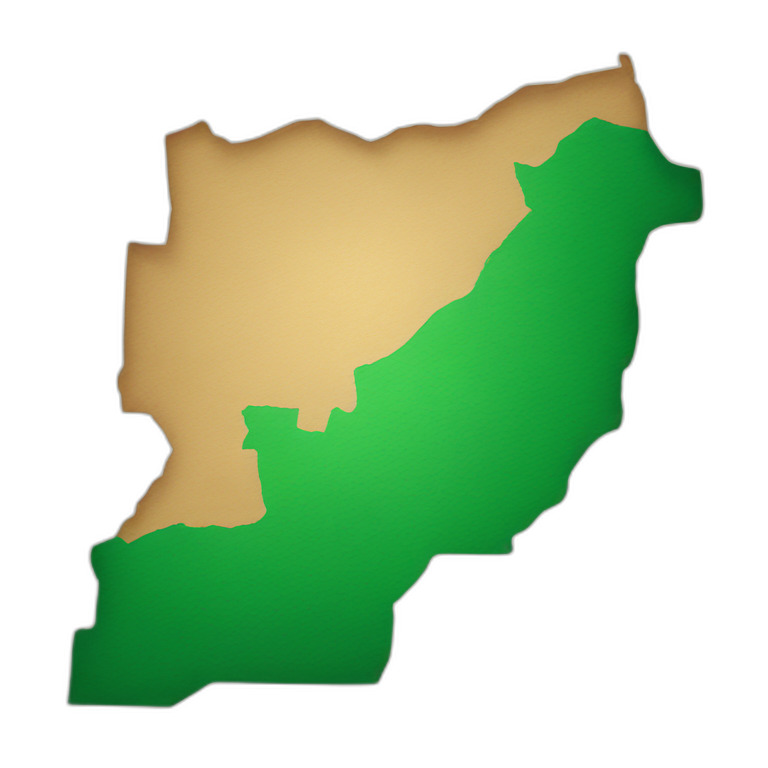 Algeria map emoji
