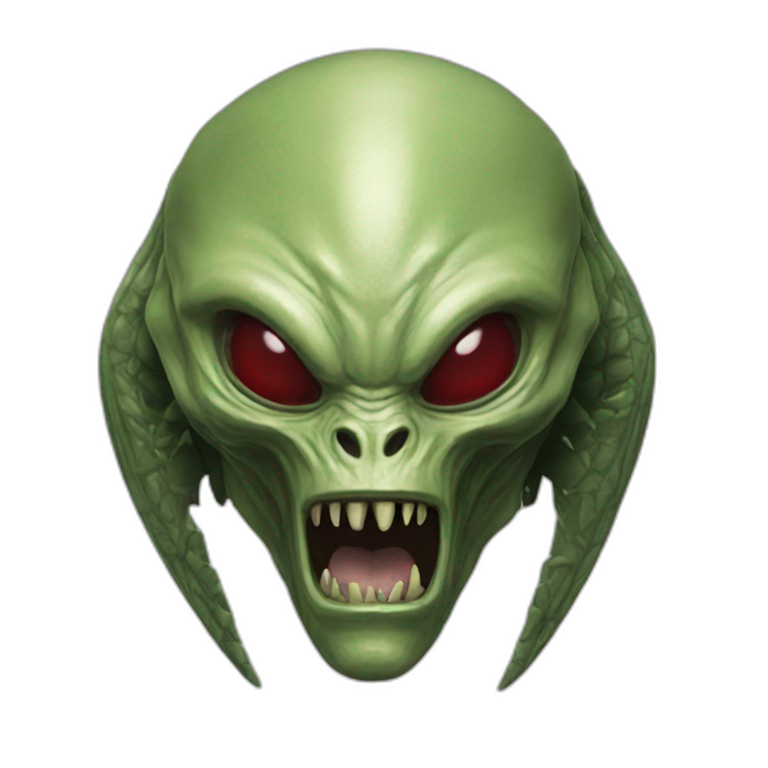 predator alien emoji