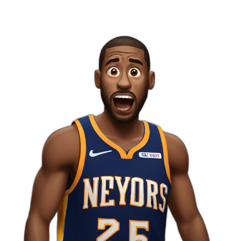 nba player shocked emoji