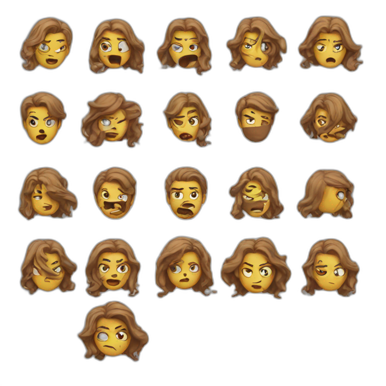 Overpowered emoji