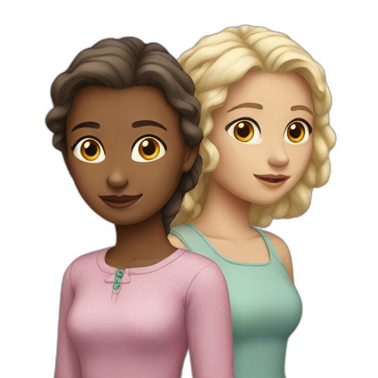 three-sisters-white-skin emoji