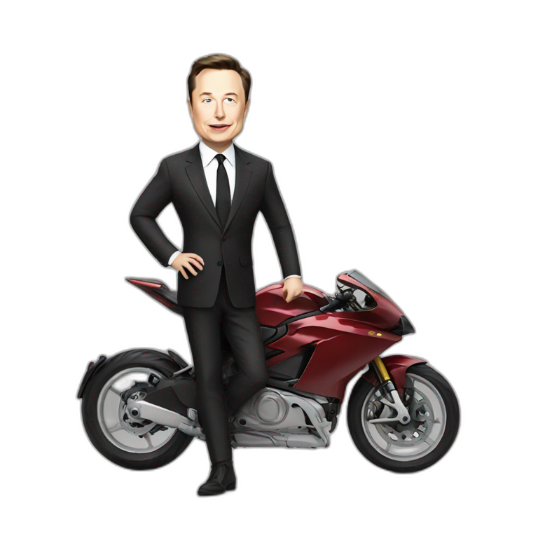 Elon Musk in Paris  emoji