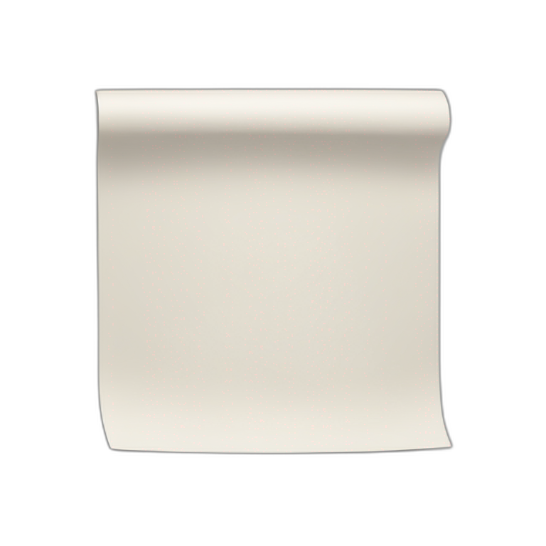 blank flat paper emoji