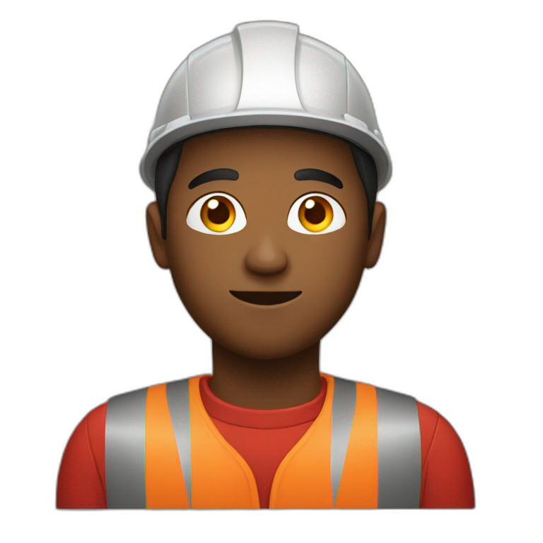 red worker emoji