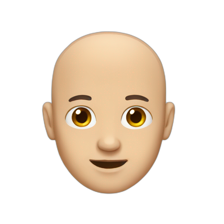 bald guy emoji