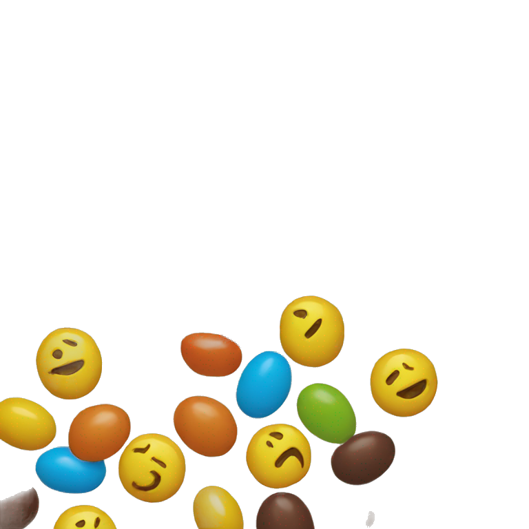 m&m emoji
