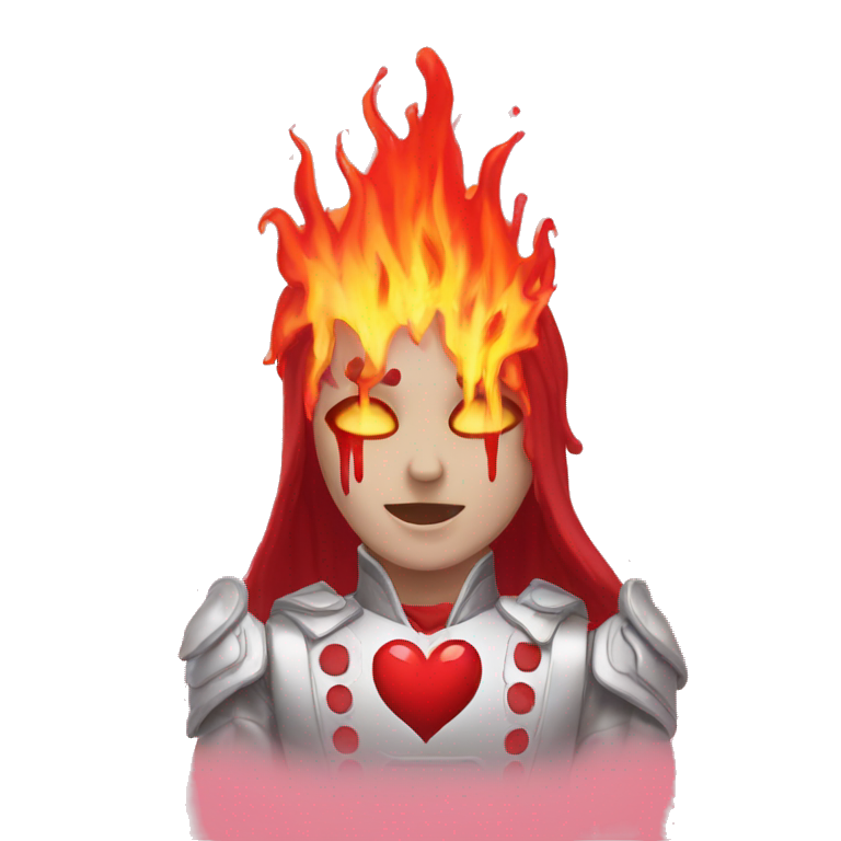 I need a bleeding heart. The fire heart is important for celebration but the bleeding heart says "I am so filled with human emotion about this that I can scarcely breathe" emoji
