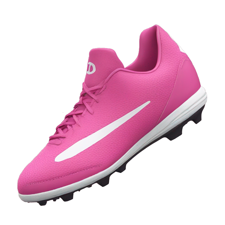 ZAPATILLAS DE FUTBOL ROSADAS emoji AI Emoji Generator