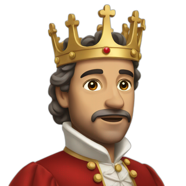 King of France emoji