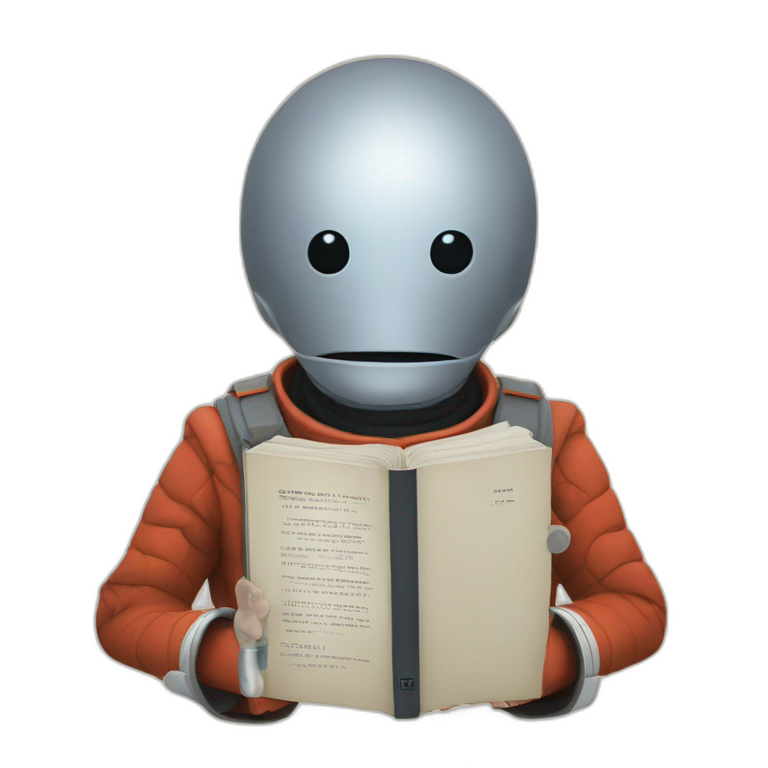 Hitchhikers guide to the Galaxy book emoji