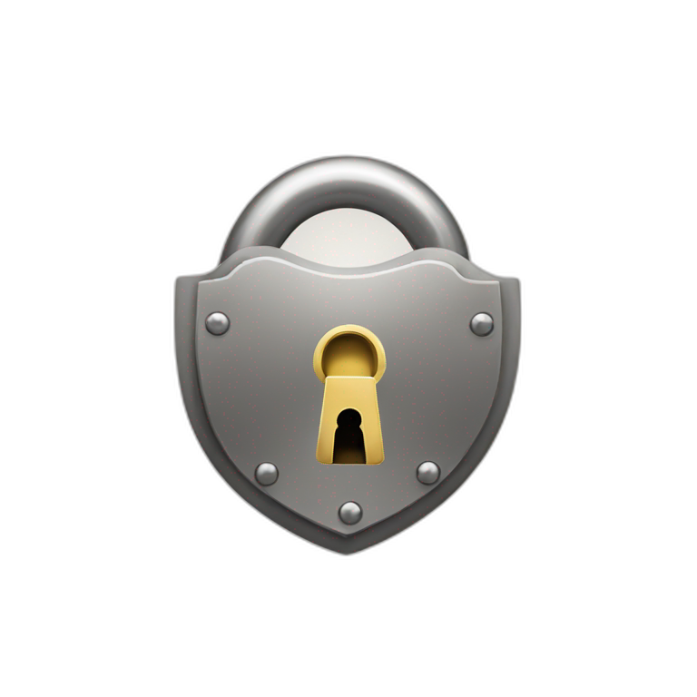 secure safe lock emoji