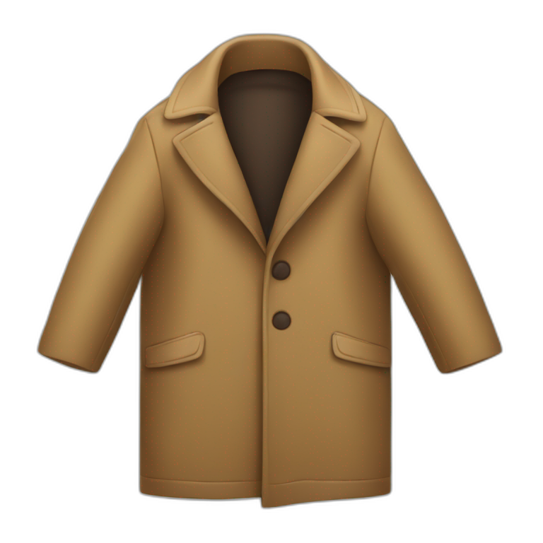 coat Split in half emoji